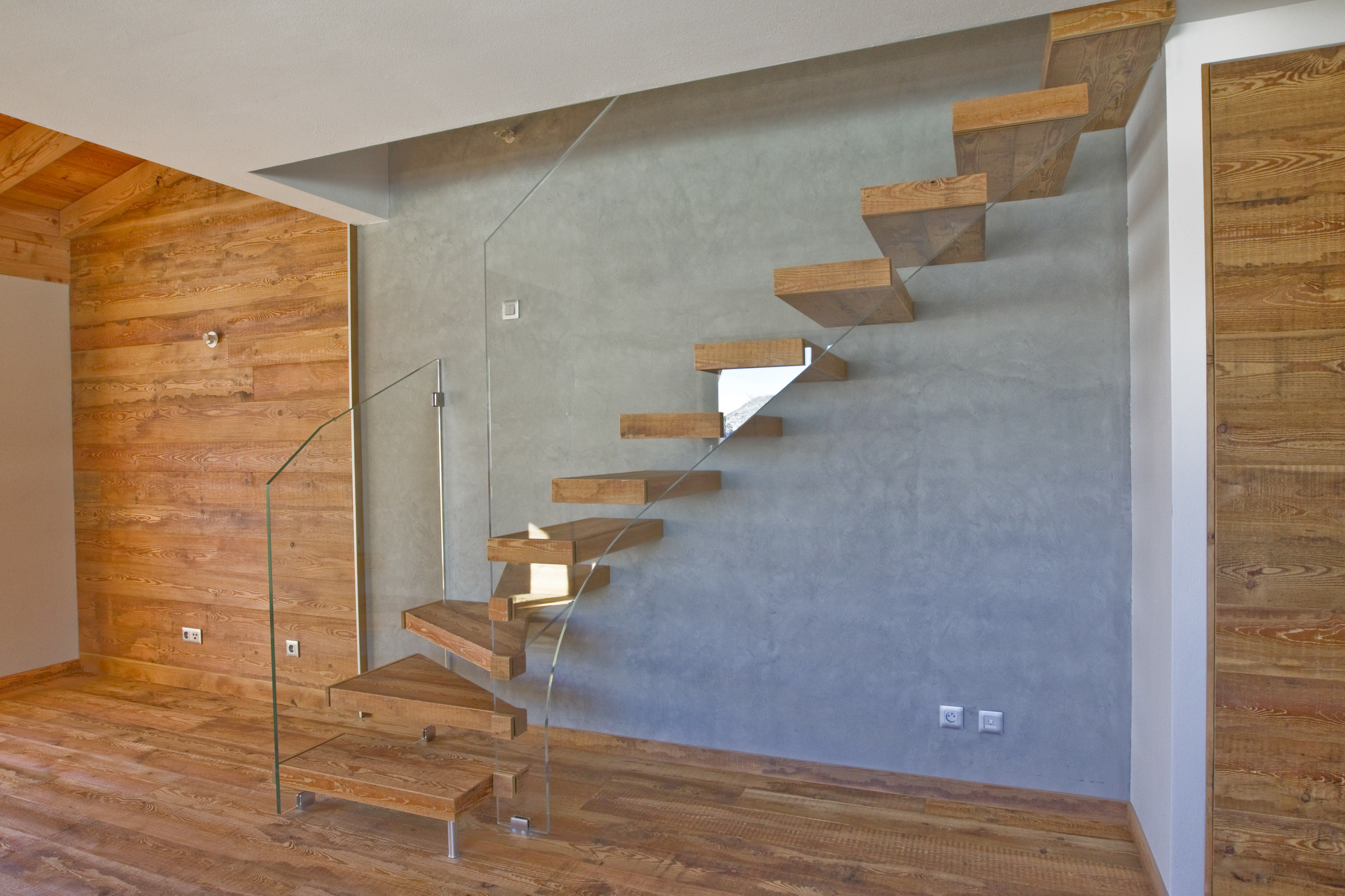 Appartement montgenevre escalier interieur